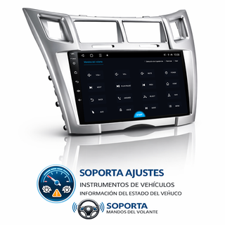 PANTALLA GPS TOYOTA YARIS 2005-2012 CARPLAY