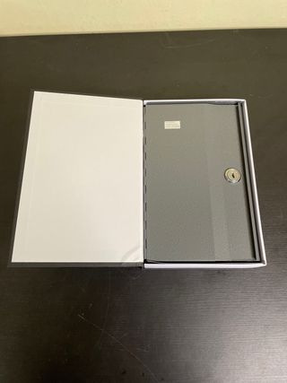 Cassaforte a forma di libro con design del Dizionario Inglese