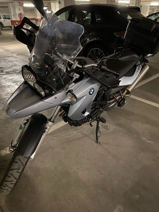 BMW F650 GS Plata