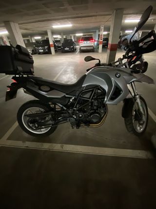 BMW F650 GS Plata