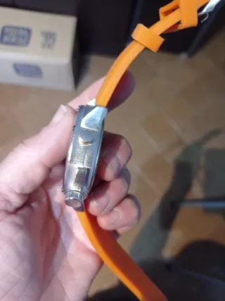 Reloj Calgary Negro y Naranja