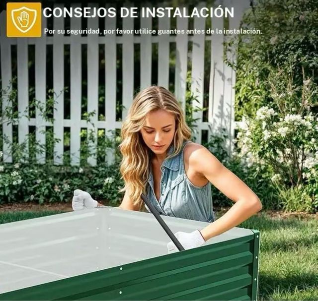 Invernadero Metálico Verde