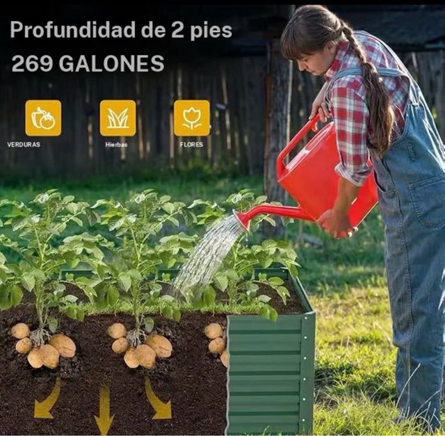 Invernadero Metálico Verde