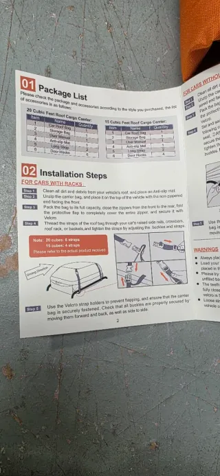 Mala de tejadilho Sailnovo 580L