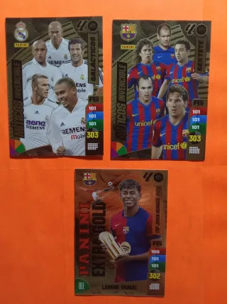 LOTE MITICOS INVENCIBLE Y GOLD ADRENALYN 24-25