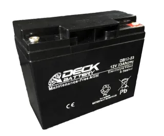 Batería AGM 12V 23Ah Deck Sellada DB12-23