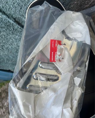 Proteção Escape Cromada Honda Monkey