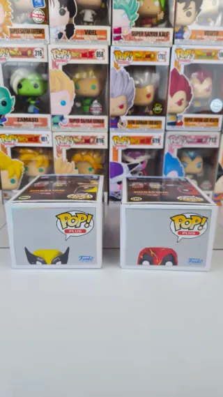 Pack Funko Pop Wolverine y Deadpool Marvel