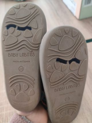 Sandalias Baby Lobitos Barefoot talla 28