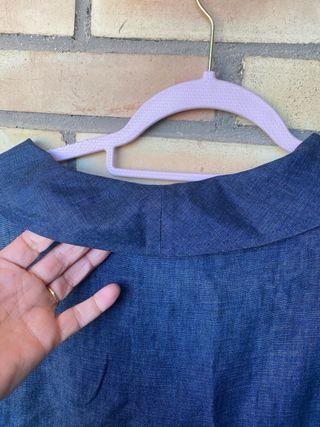 Vestido lino  ANTONIO PERNAS