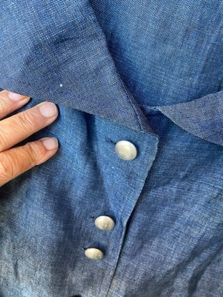 Vestido lino  ANTONIO PERNAS