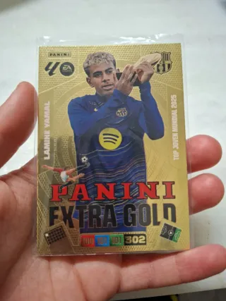 Carta Panini Extra Gold Lamine Yamal