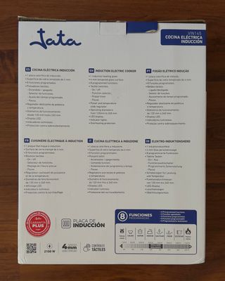 Placa Inducción Portátil Jata VIN145