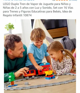 LEGO Duplo Tren de Vapor 10874