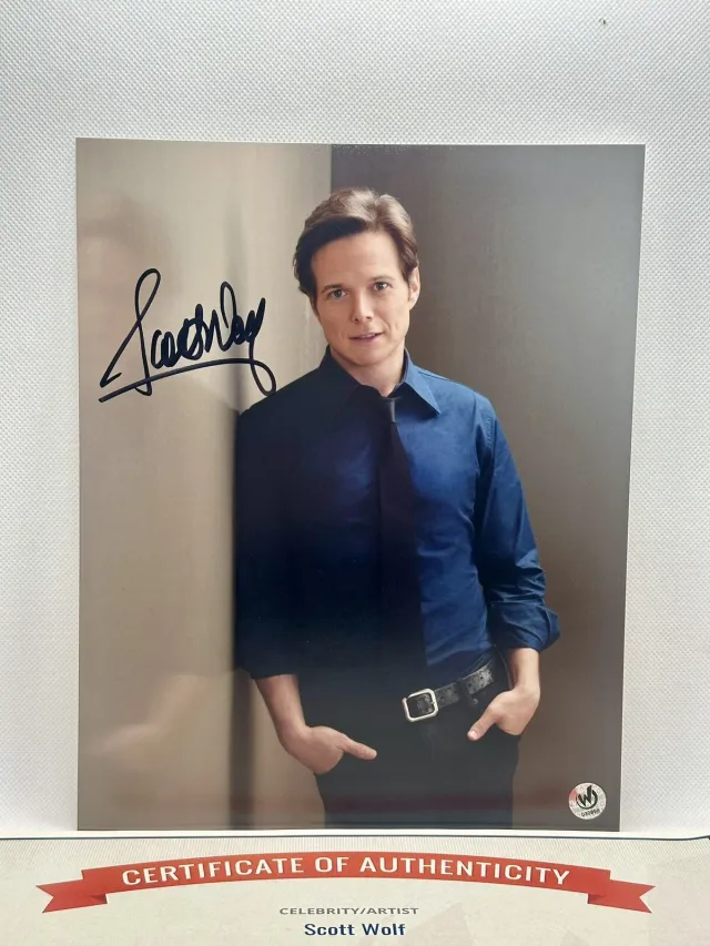 Scott Wolf Firma Party Of Five + COA