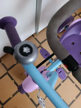 Triciclo Super Trike azul y morado