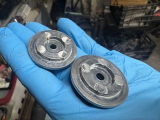 Topes de horquilla Aprilia RS50 culo avispa