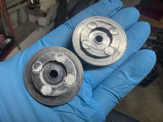 Topes de horquilla Aprilia RS50 culo avispa