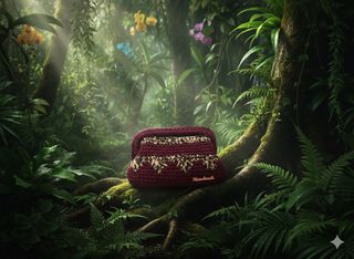 Borsa fatta a mano bordeaux