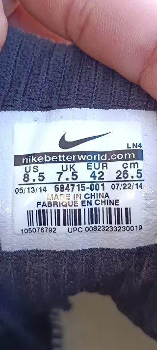 Zapatillas Nike Air Flight Mid Negras y Turquesa