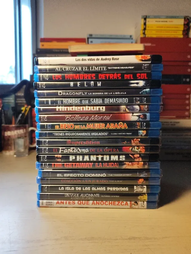 Películas Blu-ray, selección Resen
