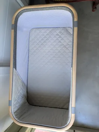 Cuna mecedora y plegable Verbaudet