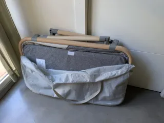 Cuna mecedora y plegable Verbaudet