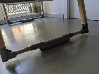 Cuna mecedora y plegable Verbaudet