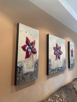 Tríptico Flores