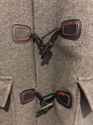 Abrigo Pedro del Hierro Gris con capucha desmontab