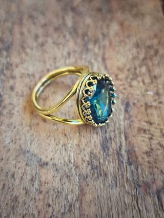 Anillo Zafiro Imperial Azul