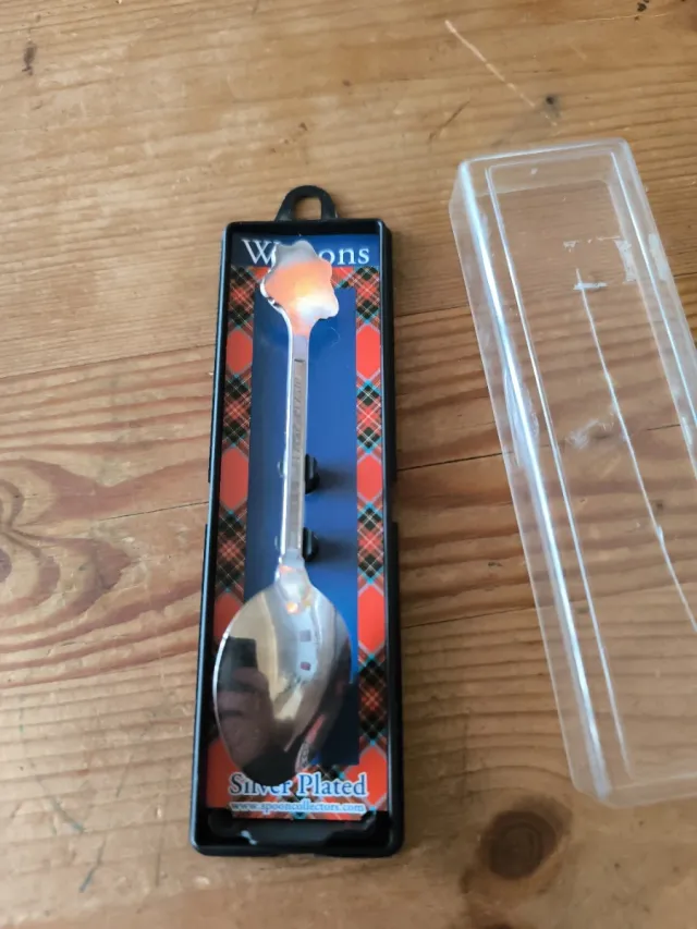 Cucharilla Colección Silver Plated Scotland