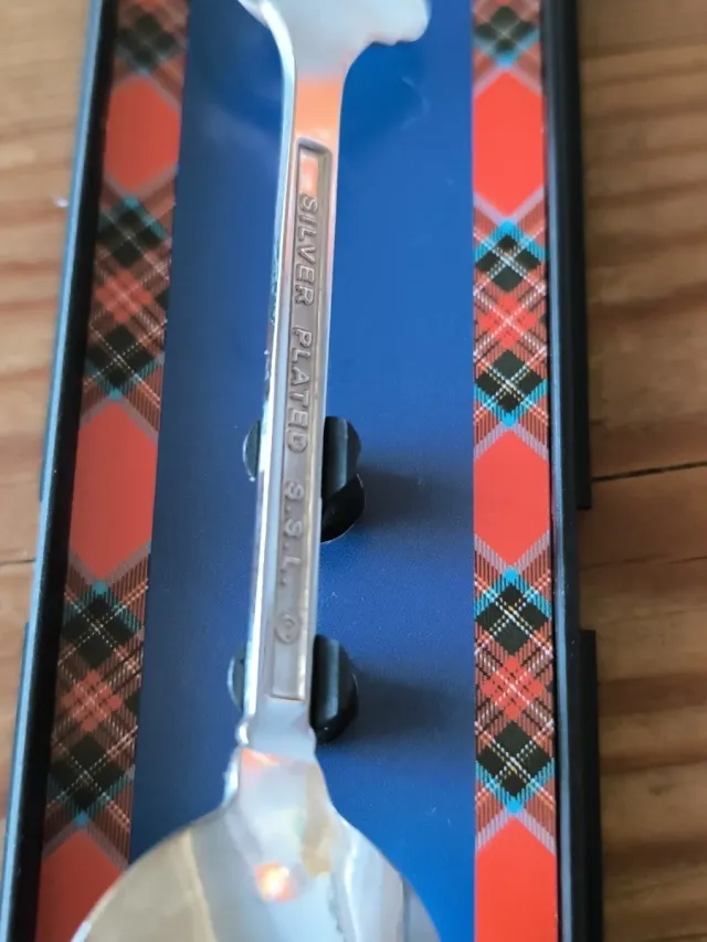 Cucharilla Colección Silver Plated Scotland