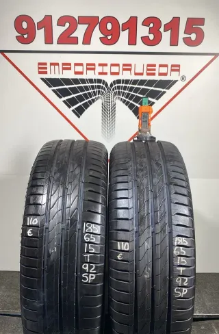 185 65 15 T CONTINENTAL RUEDA AL 90% VIDA UTIL