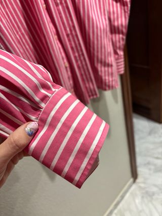 Camisa de rayas hombre