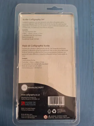 Kit de Caligrafía Manuscript Nuevo hecho en UK