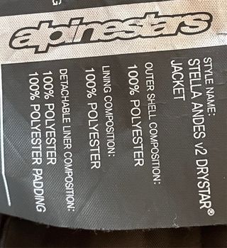 Chaqueta Moto Alpinestars Mujer Talla S