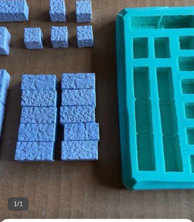 piezas de los moldes 40 y 70