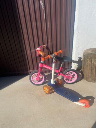 Bici y patinete infantil
