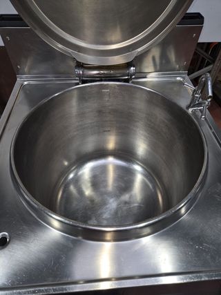 Marmita a gas 150 litros fuego directo