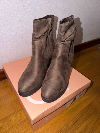 Botines Piccola Piu Marrones Talla 38