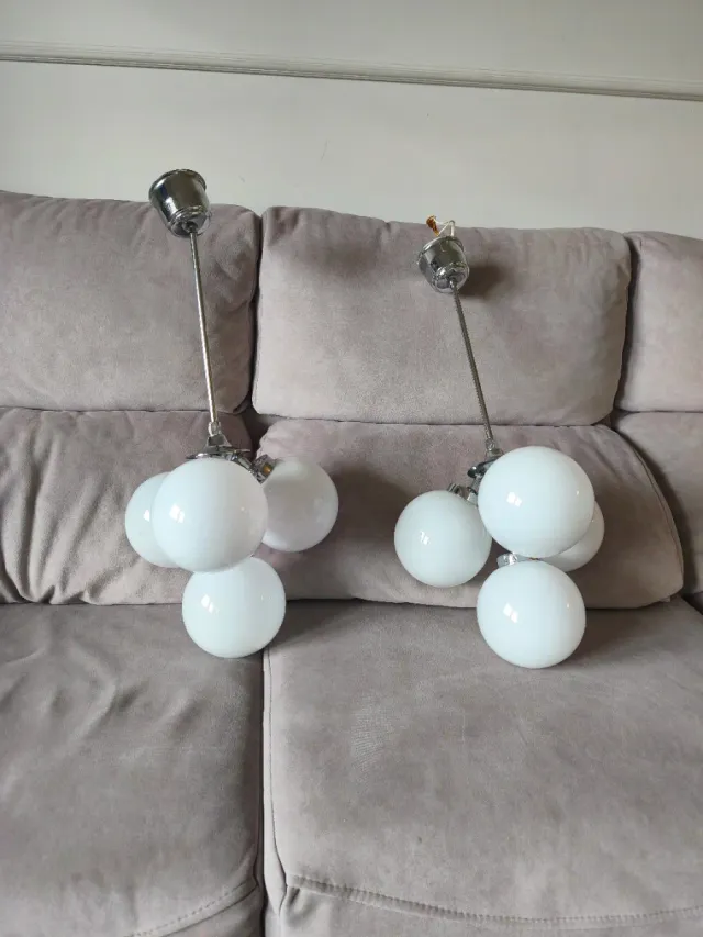 Lote 2 Lámparas Estilo Sputnik