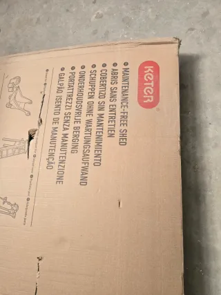 Caseta de jardín 4x6 tf