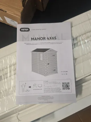 Caseta de jardín 4x6 tf