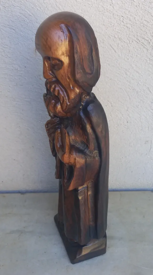 TALLA MADERA SAN PEDRO.