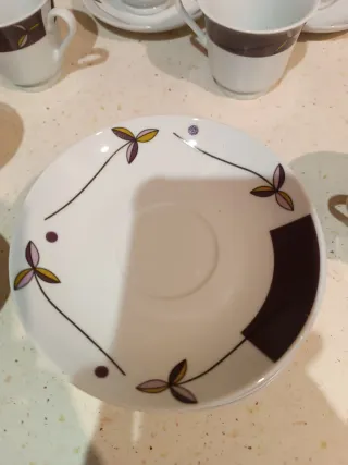 Juego de café 11 servicios porcelana