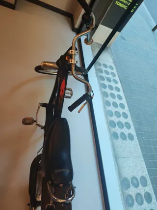 Bicicleta Chopper Negra