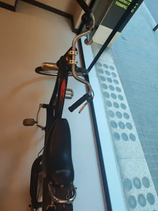 Bicicleta Chopper Negra