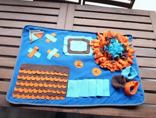 Manta de juegos para perro