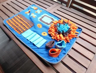 Manta de juegos para perro